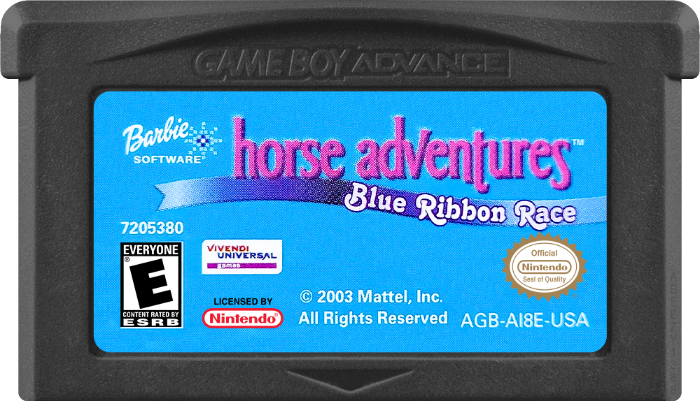 Barbie Horse Adventures Blue Ribbon Race media 2 for GameBoy Advance